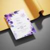 Floral Wedding Invitation Template Set